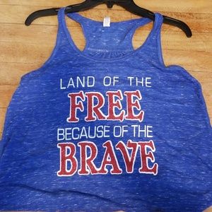 Patriotic/4th of July tank top